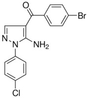 (5-AMINO-1-(4-CHLOROPHENYL)-1H-PYRAZOL-4-YL)(4-BROMOPHENYL)METHANONE AldrichCPR