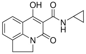 N-CYCLOPROPYL-6-HO-4-OXO-1,2-DIHYDRO-4H-PYRROLO(3,2,1-IJ)QUINOLINE-5-CARBOXAMIDE AldrichCPR