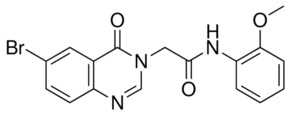 2-(6-BROMO-4-OXO-3(4H)-QUINAZOLINYL)-N-(2-METHOXYPHENYL)ACETAMIDE AldrichCPR