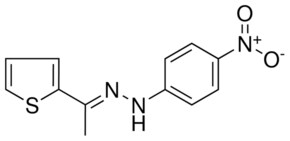 N-(4-NITRO-PHENYL)-N'-(1-THIOPHEN-2-YL-ETHYLIDENE)-HYDRAZINE AldrichCPR