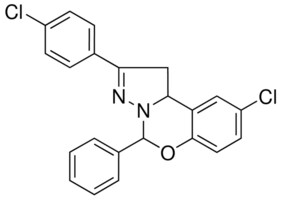 9-CL-2-(4-CHLOROPHENYL)-5-PHENYL-1,10B-DIHYDROPYRAZOLO(1,5-C)(1,3)BENZOXAZINE AldrichCPR
