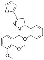 5-(2,3-DIMETHOXYPHENYL)-2-(2-FURYL)-1,10B-DIHYDROPYRAZOLO(1,5-C)(1,3)BENZOXAZINE AldrichCPR