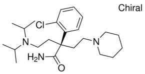 (2S)-2-(2-chlorophenyl)-4-(diisopropylamino)-2-[2-(1-piperidinyl)ethyl]butanamide AldrichCPR