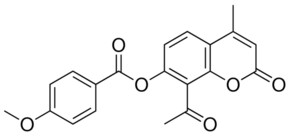 8-ACETYL-4-METHYL-2-OXO-2H-CHROMEN-7-YL 4-METHOXYBENZOATE AldrichCPR