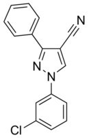 1-(3-Chlorophenyl)-3-phenyl-1H-pyrazole-4-carbonitrile AldrichCPR