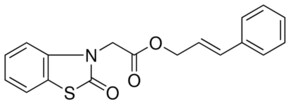 (2-OXO-BENZOTHIAZOL-3-YL)-ACETIC ACID 3-PHENYL-ALLYL ESTER AldrichCPR