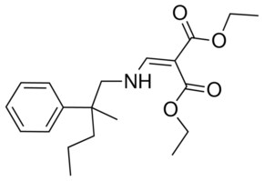 diethyl 2-{[(2-methyl-2-phenylpentyl)amino]methylene}malonate AldrichCPR