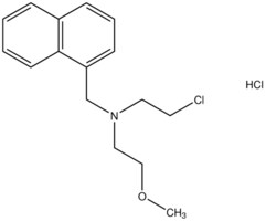 2-chloro-N-(2-methoxyethyl)-N-(1-naphthylmethyl)ethanamine hydrochloride AldrichCPR