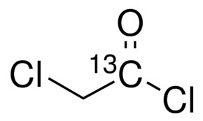 Chloroacetyl chloride-1-13C 99 atom % 13C