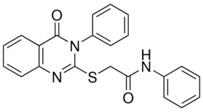 2-((4-OXO-3-PHENYL-3,4-DIHYDRO-2-QUINAZOLINYL)THIO)-N-PHENYLACETAMIDE AldrichCPR