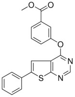 METHYL 3-((6-PHENYLTHIENO(2,3-D)PYRIMIDIN-4-YL)OXY)BENZOATE AldrichCPR