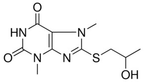 8-(2-HYDROXY-PROPYLSULFANYL)-3,7-DIMETHYL-3,7-DIHYDRO-PURINE-2,6-DIONE AldrichCPR