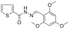 N'-(2,4,6-TRIMETHOXYBENZYLIDENE)-2-THIOPHENECARBOHYDRAZIDE AldrichCPR