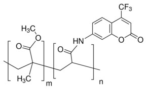 聚[甲基丙烯酸甲酯-co-(7-(4-三氟甲基)香豆素丙烯酰胺)]