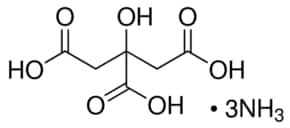 柠檬酸三铵 &#8805;97% (titration)