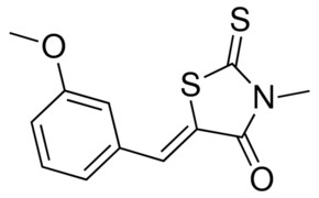 (5Z)-5-(3-methoxybenzylidene)-3-methyl-2-thioxo-1,3-thiazolidin-4-one AldrichCPR