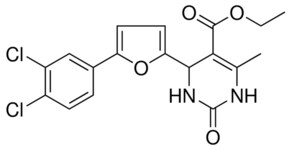 ETHYL 4-[5-(3,4-DICHLOROPHENYL)-2-FURYL]-6-METHYL-2-OXO-1,2,3,4-TETRAHYDRO-5-PYRIMIDINECARBOXYLATE AldrichCPR
