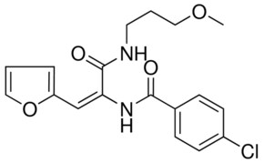 4-CHLORO-N-(2-FURAN-2-YL-1-(3-METHOXY-PROPYLCARBAMOYL)-VINYL)-BENZAMIDE AldrichCPR