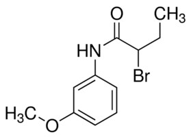 2-Bromo-N-(3-methoxyphenyl)butanamide AldrichCPR