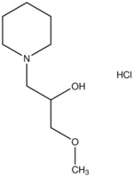 1-methoxy-3-(1-piperidinyl)-2-propanol hydrochloride AldrichCPR