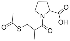 1-[3-(acetylsulfanyl)-2-methylpropanoyl]proline AldrichCPR