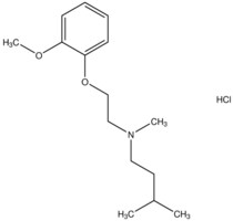 N-[2-(2-methoxyphenoxy)ethyl]-N,3-dimethyl-1-butanamine hydrochloride AldrichCPR