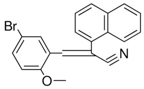 ALPHA-(5-BROMO-2-METHOXYBENZYLIDENE)-1-NAPHTHALENEACETONITRILE AldrichCPR