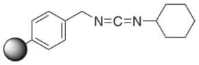 聚合物键合型 N-苄基-N′-环己基碳二亚胺 100-200&#160;mesh, extent of labeling: 1.0-2.0&#160;mmol/g loading, 1&#160;% cross-linked with divinylbenzene