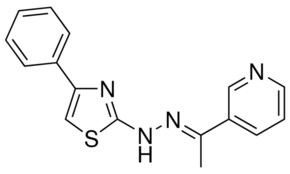 1-(3-PYRIDINYL)ETHANONE (4-PHENYL-1,3-THIAZOL-2-YL)HYDRAZONE AldrichCPR