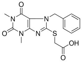 ((7-BENZYL-1,3-DI-ME-2,6-DIOXO-2,3,6,7-TETRAHYDRO-1H-PURIN-8-YL)THIO)ACETIC ACID AldrichCPR
