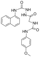 2-(4-METHOXYPHENYLUREIDO)ACETIC ACID N2-(N-(1-NAPHTHYL)CARBAMOYL)HYDRAZIDE AldrichCPR