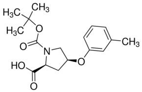 (2S,4S)-1-(tert-Butoxycarbonyl)-4-(3-methylphenoxy)-2-pyrrolidinecarboxylic acid AldrichCPR