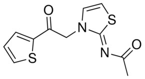 N-((2Z)-3-[2-oxo-2-(2-thienyl)ethyl]-1,3-thiazol-2(3H)-ylidene)acetamide AldrichCPR