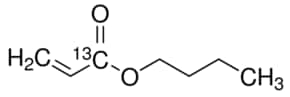 丙烯酸丁酯-1-13C &#8805;99 atom % 13C, &#8805;99% (CP), contains 10-50&#160;ppm methyl ethyl hydroquinone as stabilizer