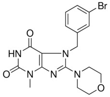 7-(3-BROMO-BENZYL)-3-METHYL-8-MORPHOLIN-4-YL-3,7-DIHYDRO-PURINE-2,6-DIONE AldrichCPR