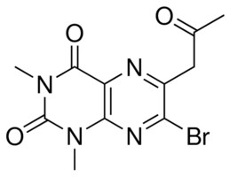 7-BROMO-1,3-DIMETHYL-6-(2-OXOPROPYL)-2,4(1H,3H)-PTERIDINEDIONE AldrichCPR