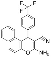 3-AMINO-1-(4-TRIFLUOROMETHYL-PHENYL)-1H-BENZO(F)CHROMENE-2-CARBONITRILE AldrichCPR