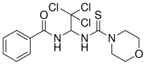 N-(2,2,2-TRICHLORO-1-((MORPHOLINE-4-CARBOTHIOYL)-AMINO)-ETHYL)-BENZAMIDE AldrichCPR