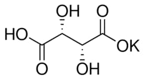 L-酒石酸二氢钾 puriss., meets analytical specification of Ph.Eur., BP, FCC, 99.5-100.5% (related to dried substance)