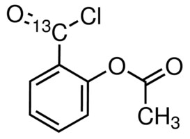 乙酰水杨酰氯-&#945;-13C 99 atom % 13C, 97% (CP)