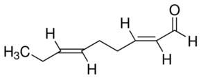 trans,trans-2,6-Nonadienal &#8805;95%, stabilized, FG
