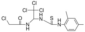 2-CL-N-(2,2,2-TRICHLORO-1-(3-(2,4-DIMETHYL-PHENYL)-THIOUREIDO)-ETHYL)-ACETAMIDE AldrichCPR