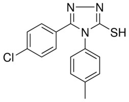 5-(4-CHLORO-PHENYL)-4-P-TOLYL-4H-(1,2,4)TRIAZOLE-3-THIOL AldrichCPR