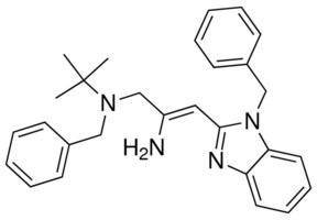 (2Z)-N(1)-benzyl-3-(1-benzyl-1H-benzimidazol-2-yl)-N(1)-(tert-butyl)-2-propene-1,2-diamine AldrichCPR