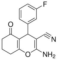 2-AMINO-4-(3-FLUORO-PHENYL)-5-OXO-5,6,7,8-TETRAHYDRO-4H-CHROMENE-3-CARBONITRILE AldrichCPR