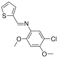 5-CHLORO-2,4-DIMETHOXY-N-(2-THIENYLMETHYLENE)ANILINE AldrichCPR