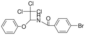 4-BROMO-N-(2,2,2-TRICHLORO-1-PHENOXY-ETHYL)-BENZAMIDE AldrichCPR