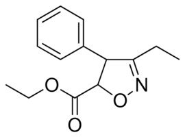 ethyl 3-ethyl-4-phenyl-4,5-dihydro-5-isoxazolecarboxylate AldrichCPR