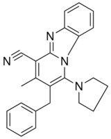 2-BENZYL-3-ME-1-PYRROLIDIN-1-YL-BENZO(4,5)IMIDAZO(1,2-A)PYRIDINE-4-CARBONITRILE AldrichCPR