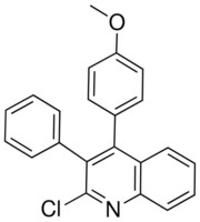 2-CHLORO-4-(4-METHOXYPHENYL)-3-PHENYLQUINOLINE AldrichCPR